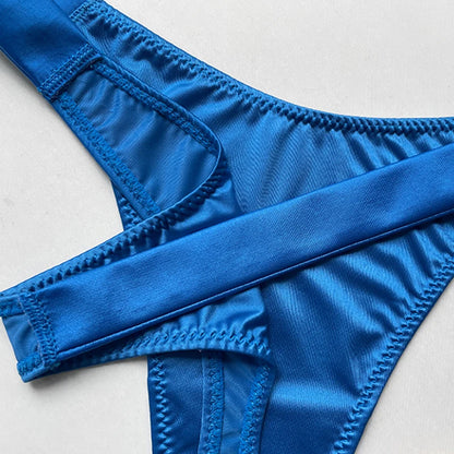 Letter Print Panties Women Thongs Rhinestones Diamonds G-string Sports Thong Low Waist Briefs T-back Underwear