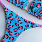 Women's Swimsuit Braided rope Micro Bikinis Swimsuit Leopard Print Beach Bathing Suit The Clothing Company Sydney