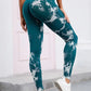 Hip Lifting Seamless Fitness Gym Leggings Tie-Dye Yoga Pants Women's Exercise Tights High Waist Workout Pants The Clothing Company Sydney