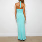 Hollow Out Maxi Dress Summer Bow Halter Sleeveless Bodycon Evening Party Dresses Club Outfit The Clothing Company Sydney