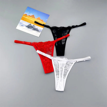3 Pack Thongs Underwear Lace G-String Panties Low Waist Plus Size Briefs The Clothing Company Sydney