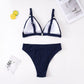 2 Piece Bikini Solid Plus Size Swimwear Two-Pieces Swimming Suit For Women Beach Brazilian Bathing Suits Bikini Set The Clothing Company Sydney