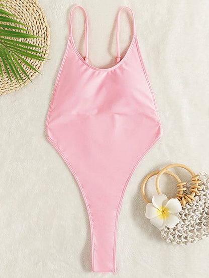 Extreme Mini Micro String Women Swimwear One Piece Swimsuit Female Cross Backless Monokini High Cut Bathing Suit The Clothing Company Sydney