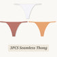 3 Pack Seamless Thong Women Thin Strap Low Waist High Flexibility Panties Briefs T-back Comfortable Underwear The Clothing Company Sydney