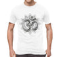 Men's Om Aum Symbol Print T Shirts Fashion T Shirts Cotton Oversized Tee Tops The Clothing Company Sydney