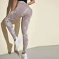 Hip Lifting Seamless Fitness Gym Leggings Tie-Dye Yoga Pants Women's Exercise Tights High Waist Workout Pants The Clothing Company Sydney