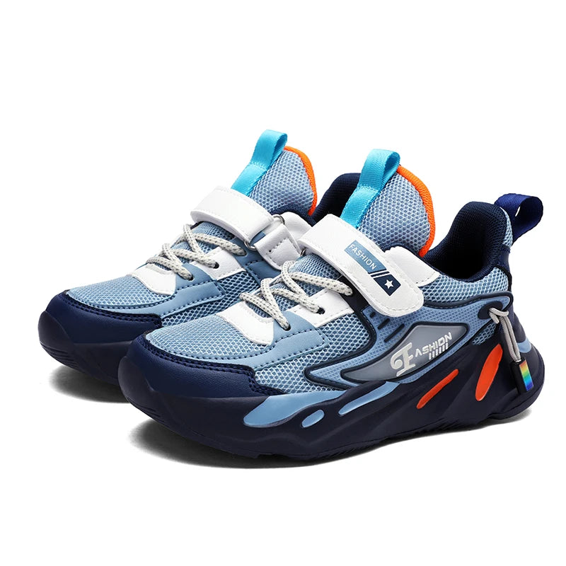 Kids Children Boys Mesh Sports Running Shoes Breathable Non-slip For Girls Casual Running Walking Sneakers