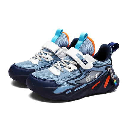 Kids Children Boys Mesh Sports Running Shoes Breathable Non-slip For Girls Casual Running Walking Sneakers