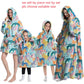 Family Hoodie Blanket for Winter Large Oversize Hoodie for Adult and Child Wearable Hooded Blanket The Clothing Company Sydney