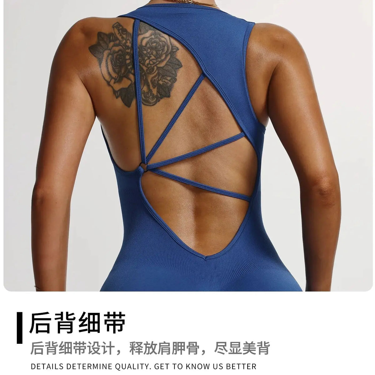 One Piece Seamless Yoga Jumpsuit Backless Romper Criss Cross Bodysuit Womens Workout Gym Fitness Clothing