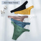 2 Pack Seamless Women Pantys Thongs High Waist Soft Underwear Solid Colors Breathable G-String The Clothing Company Sydney