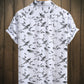 Men's Summer Short Sleeve Printed Shirt Thin Beach Shirt Men's Clothing Casual Shirt