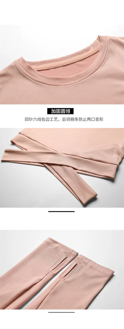 Long Sleeve Midriff Yoga Tops Sports Fitness Crop Top Gym Shirts Slim Fit Running Tank Tops Criss Cross Top The Clothing Company Sydney