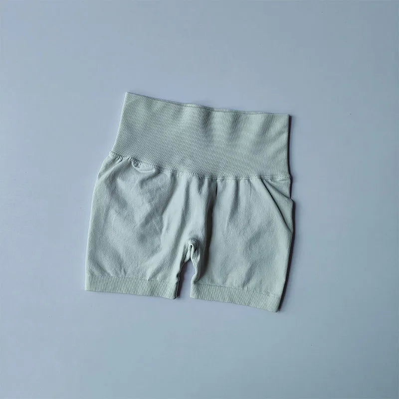 Women's Sports Shorts High Waist Running Yoga Fitness Activewear Shorts - The Clothing Company Sydney