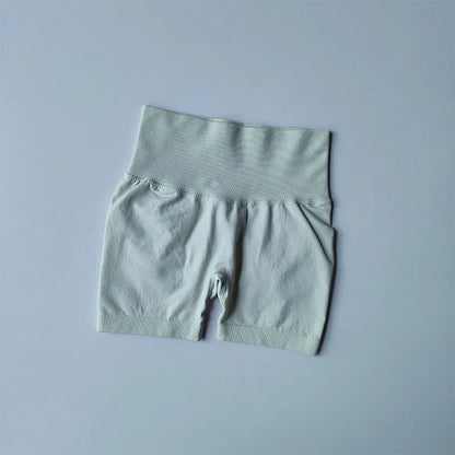 Women's Sports Shorts High Waist Running Yoga Fitness Activewear Shorts - The Clothing Company Sydney