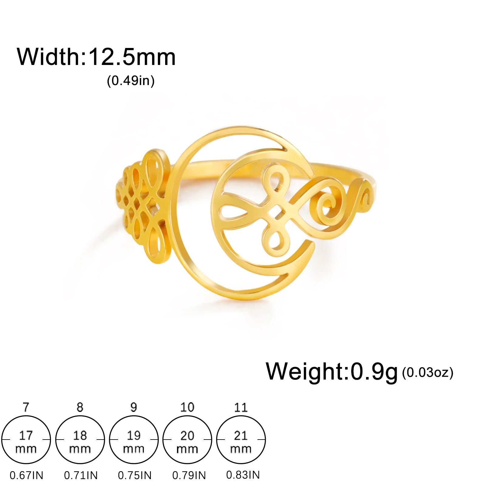 Unisex Om Aum Symbol Jewellery Ring The Clothing Company Sydney