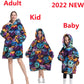 Oversized Hooded Blanket for Adult Child Wearable Blankets for Winter Warm Outdoor Hoodie Sweatshirt The Clothing Company Sydney