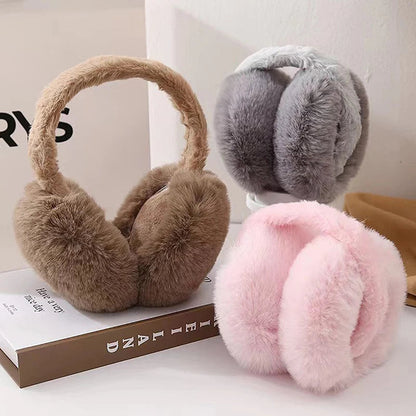 Solid Soft Plush Ear Keep Warmer Winter Earmuffs For Women Men Fashion Outdoor Earflap Protection Ear-Muffs Ear Cover The Clothing Company Sydney