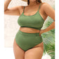 Elegant 7 Colours Bikini Plus Size Large Size Swimwear Women Swimsuit Two-piece Bikini set Bather Bathing Suit The Clothing Company Sydney