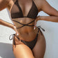 2 Piece Micro Bikini Criss Cross Swimwear Bandage Woman Swimsuit Thong Bikinis Set Women's Bathing Suit Beachwear The Clothing Company Sydney