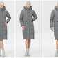 Women's Outwear Parka Super Long Warm And Windproof Zipper Cotton Coat Winter Jackets