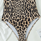 One Piece Leopard Swimsuit Women Swimwear Push Up Bathing Swimming Suit Summer Beachwear The Clothing Company Sydney