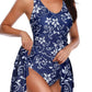 Printed Womens One Piece Swim Dress Padded Swimwear Bathers SwimSuit Beachwear The Clothing Company Sydney