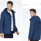 Men's  Lightweight Cotton Jacket Casual Trend Coat Male Windbreaker Coat hooded Jacket