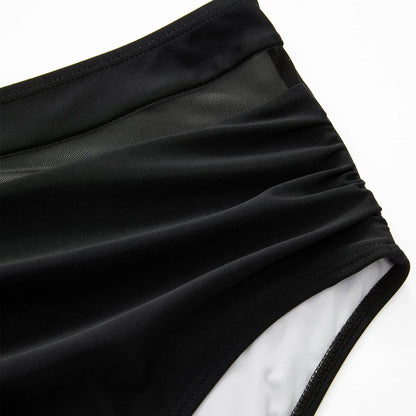 High Waist Push Up Swimsuit Women Black Beachwear Swimwear Adjustable Bathing Suit Bikini Set The Clothing Company Sydney