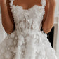 Two Straps Full Lace Flower Short/Mini Custom Made Formal Bridal Grown Wedding Dresses The Clothing Company Sydney