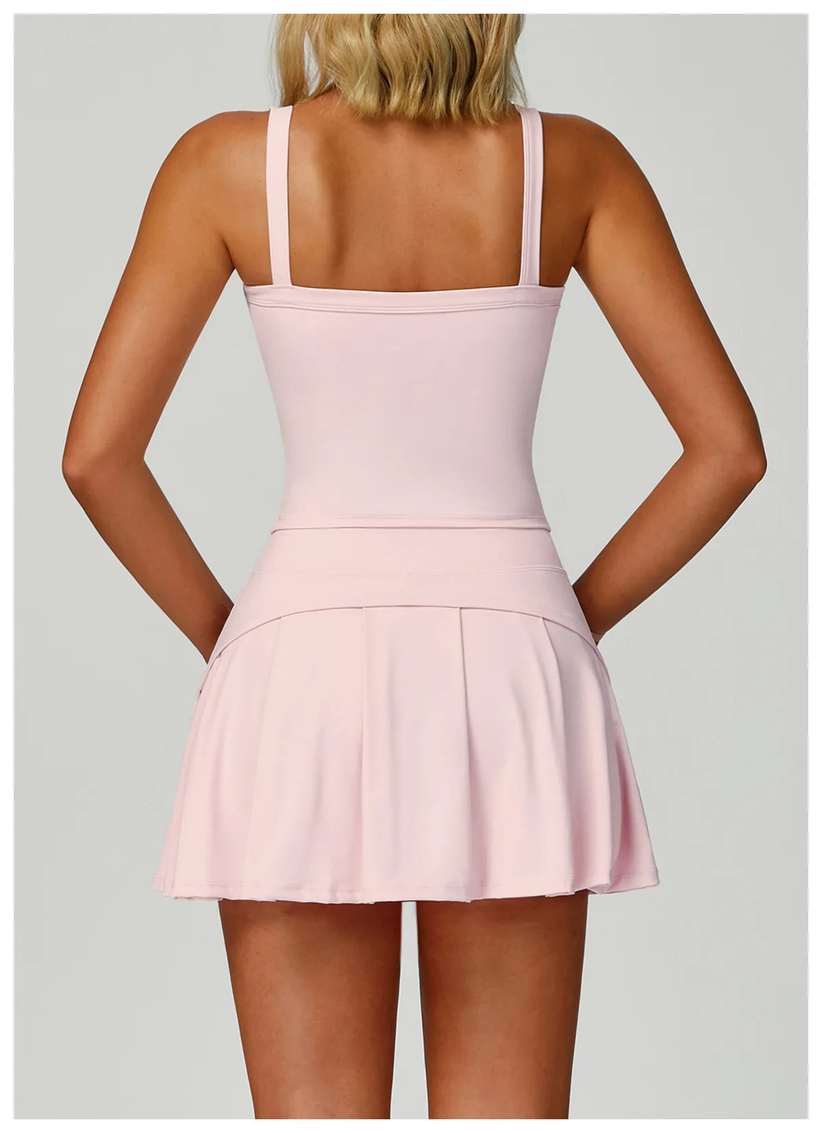 Women's Yoga Matching Set 2 Piece Sport Bra High Waist Sports Short Skirt Gym Fitness Sleeveless Workout Suit Sportswear