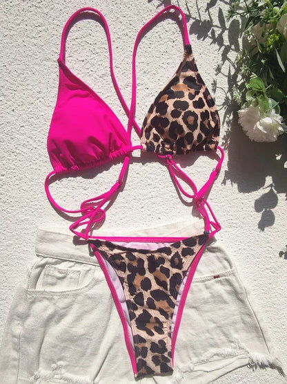 Extreme Mini Micro String Women Swimwear One Piece Swimsuit Female Cross Backless Monokini High Cut Bathing Suit The Clothing Company Sydney