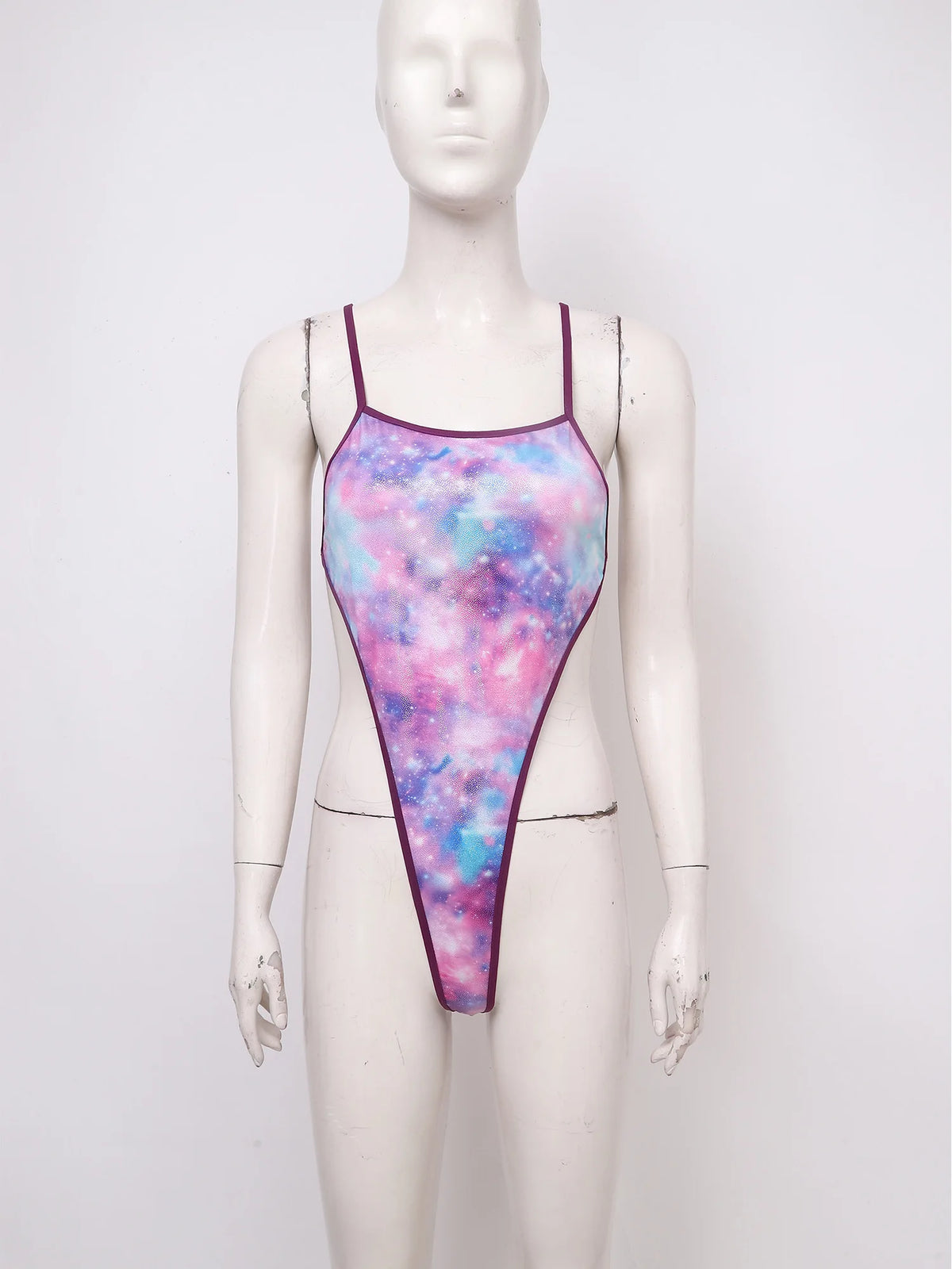 Women's One-piece Swimsuit Micro Bikini Bathing Suit Beachwear Sleeveless Bodysuit Swimwear