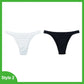 2 Pack Seamless Women Pantys Thongs High Waist Soft Underwear Solid Colors Breathable G-String The Clothing Company Sydney