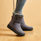 Waterproof Winter Boots for Women Faux Fur Long Plush Snow Boots Platform Ankle Boots Warm Cotton Mix Shoes The Clothing Company Sydney