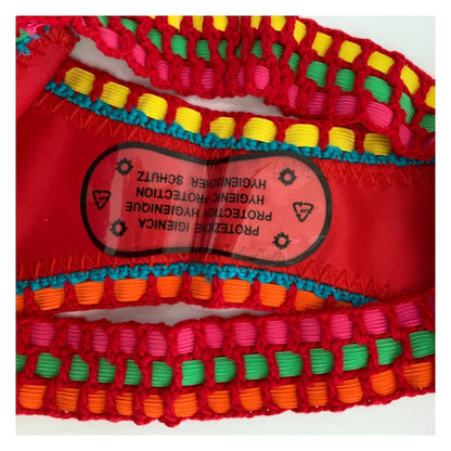 2 Piece Red Swimwear Green Bathing Suit Pink Swimsuit Handmade Navy Crochet Swimsuit Bikini Set