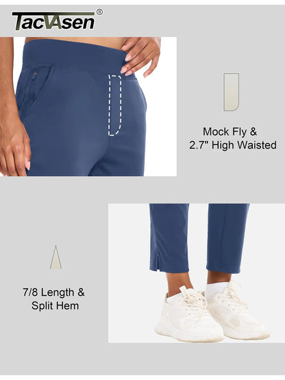 UPF 50+ Golf Pants Women's Lightweight Quick Dry Stretch Pants High Waist Work Athletic Casual Pants The Clothing Company Sydney