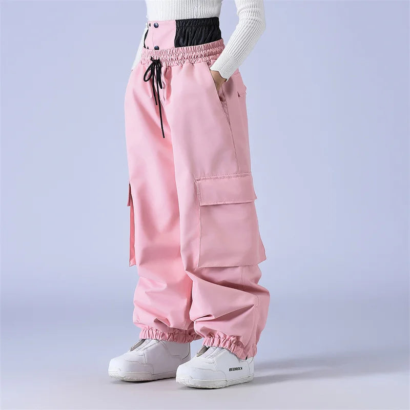 Loose Fit Men and Women Ski Bibs Bibbed Snowboard Pant Bibs SnowbSki Suit Pant Snowboarding Trousers The Clothing Company Sydney