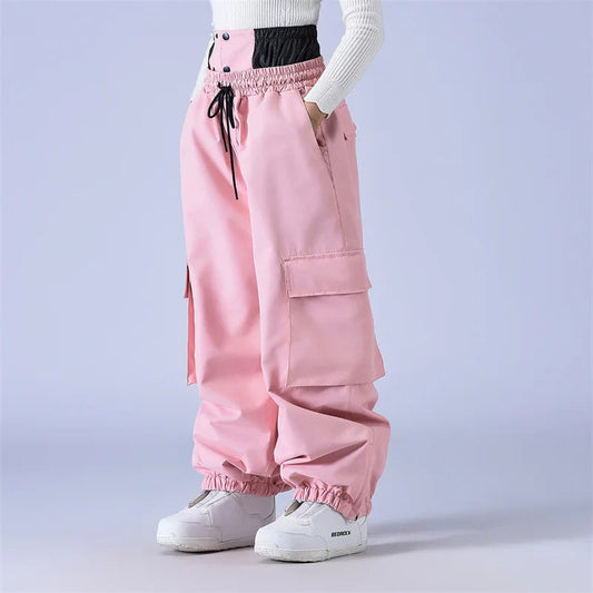 Loose Fit Men and Women Ski Bibs Bibbed Snowboard Pant Bibs SnowbSki Suit Pant Snowboarding Trousers The Clothing Company Sydney