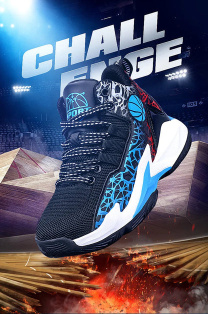 Kids Children's Sports Boys Girls Running Casual Outdoor Breathable Mesh Wear-Resistant Sneakers Basketball shoes. The Clothing Company Sydney