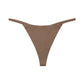 Women's Seamless Underpants Ice Silk Thongs Low Waist Bikini T-back Solid Color Traceless G-String Panties The Clothing Company Sydney