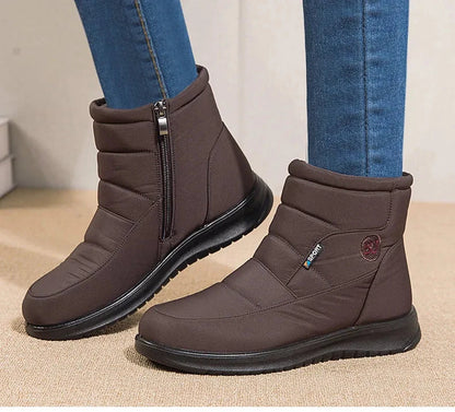 Women Ankle Low Heels Snow Boots Winter Flat Shoes The Clothing Company Sydney