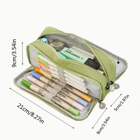 Large Capacity Pencil Case Cute Pencil Cases Student Pen Case Big School Supplies Stationery Pencil Bags Box Pencil Pouch The Clothing Company Sydney