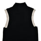 Knitted Round Neck Pleated Women's White Sleeveless High Waist Summer Casual Sporty Dress The Clothing Company Sydney