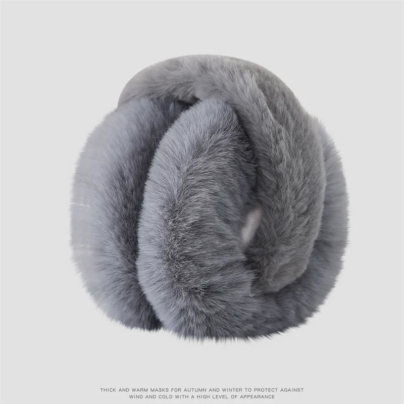 Winter Solid Soft Plush Ear Keep Warmer Earmuffs Fashion Outdoor Sports Earflap Protection Ear-Muffs Ear Cover