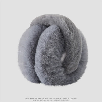 Winter Solid Soft Plush Ear Keep Warmer Earmuffs Fashion Outdoor Sports Earflap Protection Ear-Muffs Ear Cover