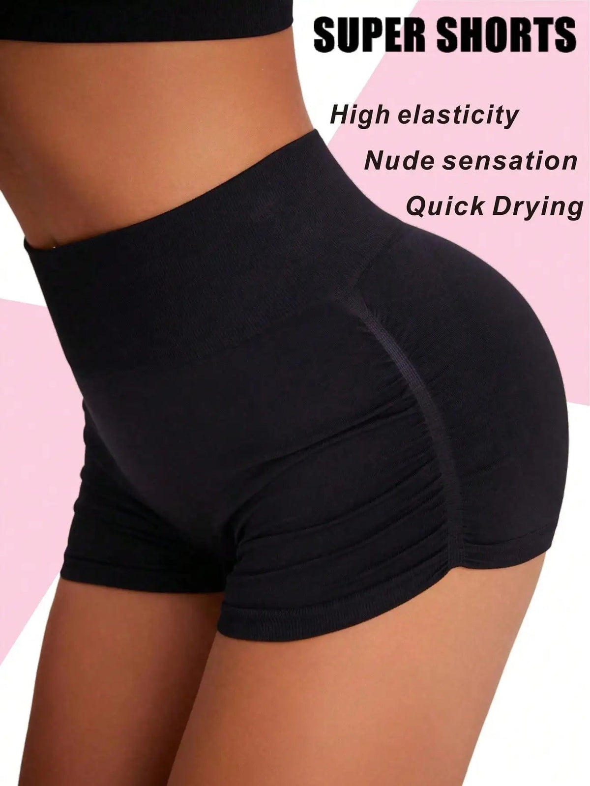 Women's Workout Gym Seamless Running Yoga Sports Biker Shorts The Clothing Company Sydney