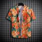 Men's Tropical Short Sleeve Printed Shirt  Unisex  Casual Tops