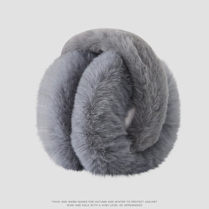 Winter Solid Soft Plush Ear Keep Warmer Earmuffs Fashion Outdoor Sports Earflap Protection Ear-Muffs Ear Cover