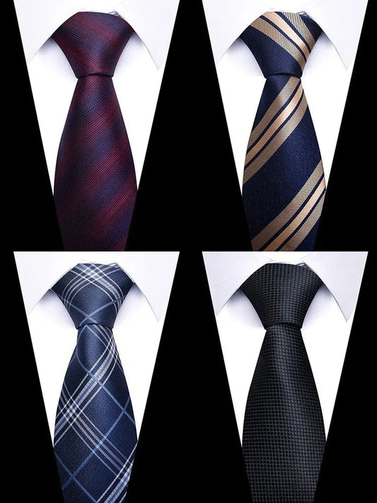 Men's Woven 8 cm Necktie Wedding Accessories Party Office Wear The Clothing Company Sydney